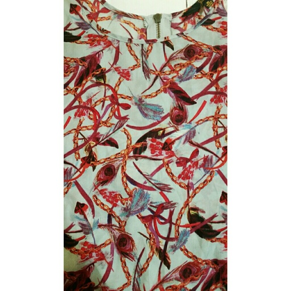 **SALE** JACK by BB Dakota boho peplum tank M - Picture 3 of 5